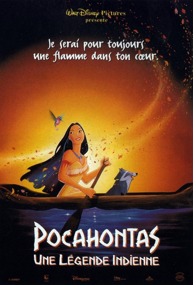 Pocahontas, une légende indienne - Affiches