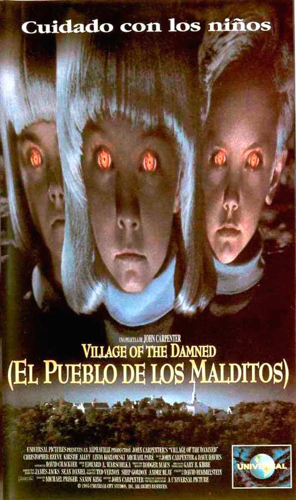 El pueblo de los malditos - Carteles