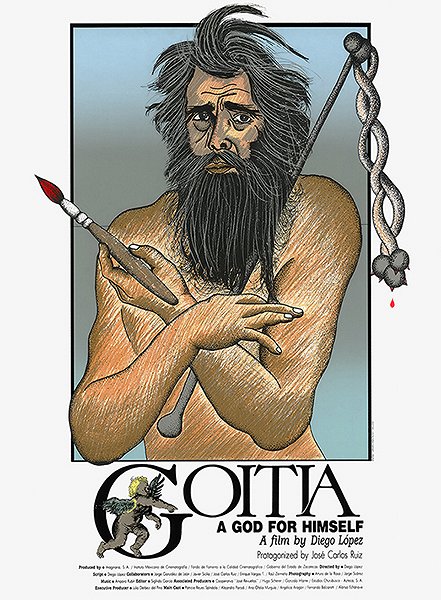 Goitia, un dios para sí mismo - Carteles