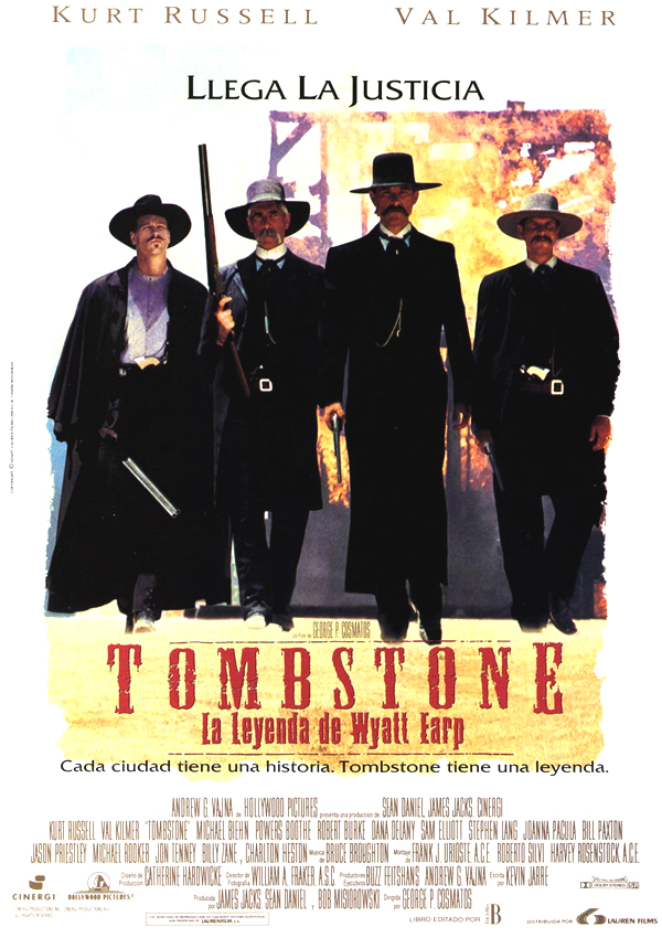 Tombstone (La leyenda de Wyatt Earp) - Carteles