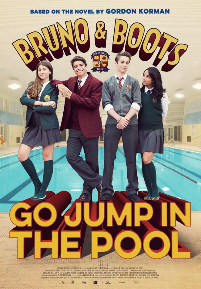 Bruno a Boots: Boj o bazén - Plagáty