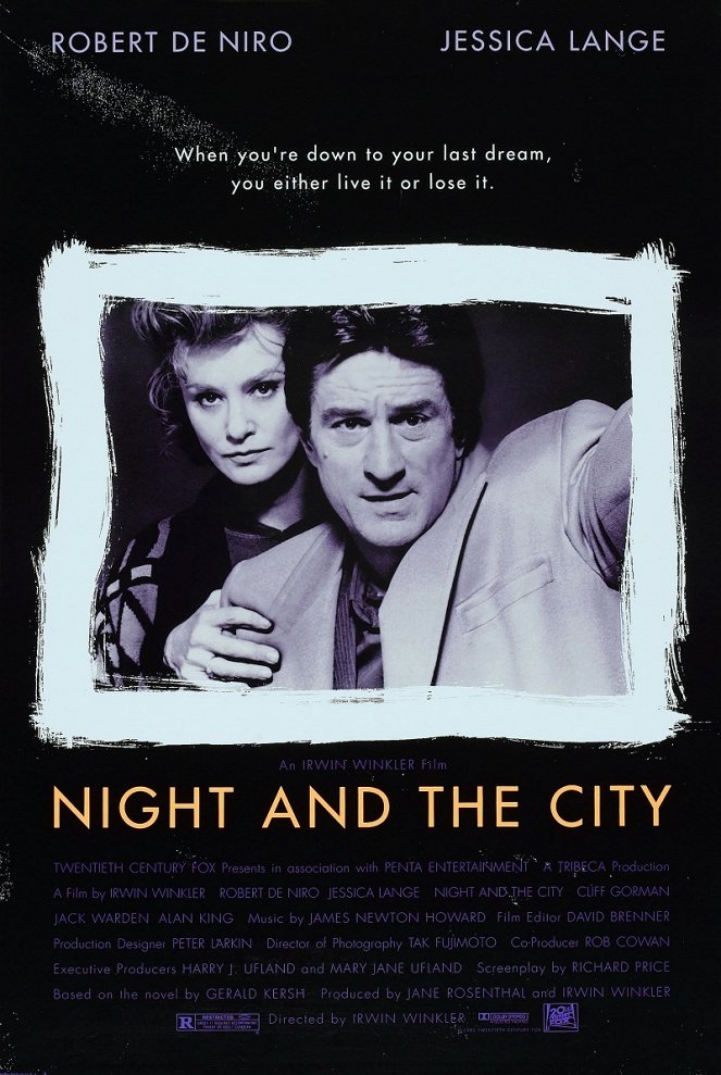 La noche y la ciudad - Carteles