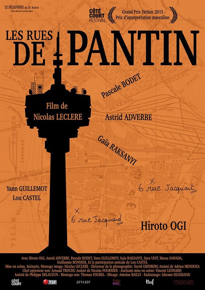 Les Rues de Pantin - Plakátok