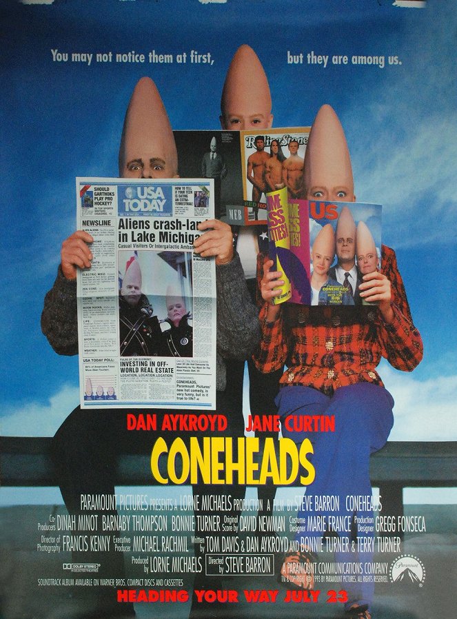 Coneheads - Posters
