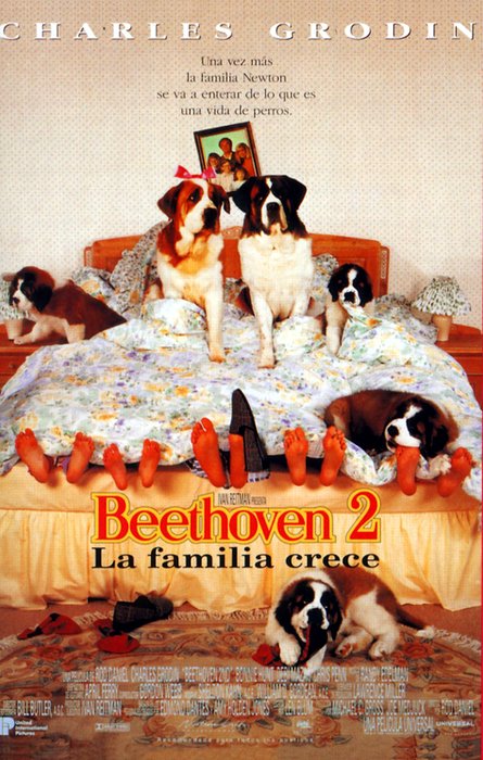Beethoven 2: la familia crece - Carteles