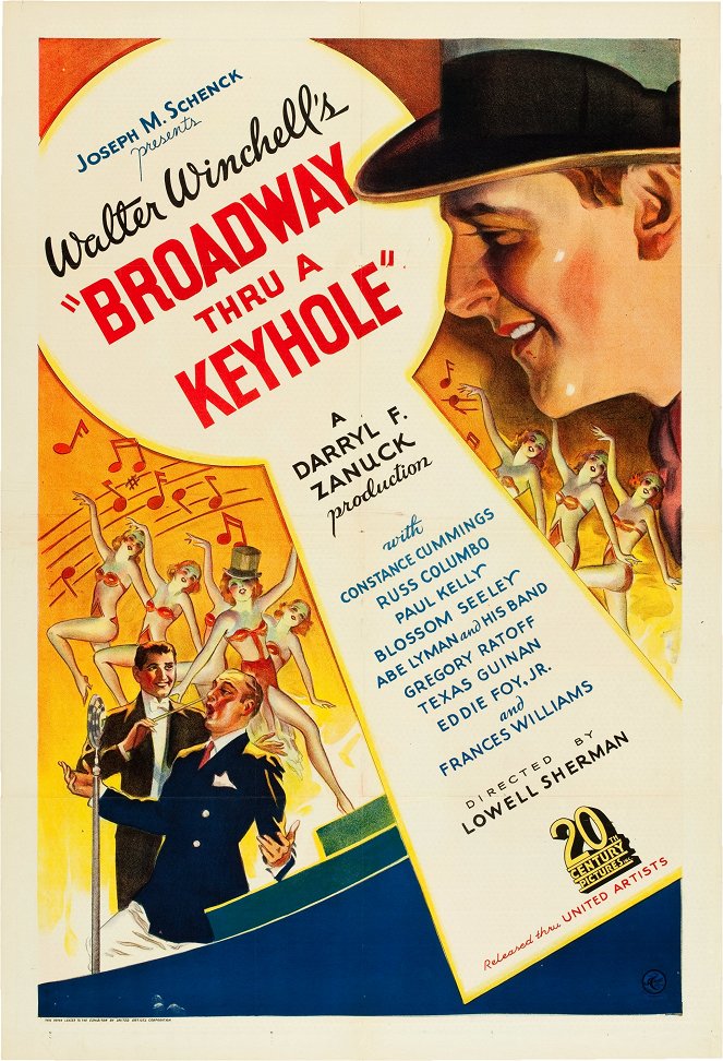 Broadway Through a Keyhole - Cartazes