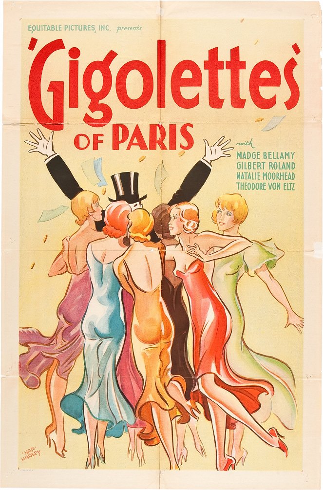 Gigolettes of Paris - Cartazes