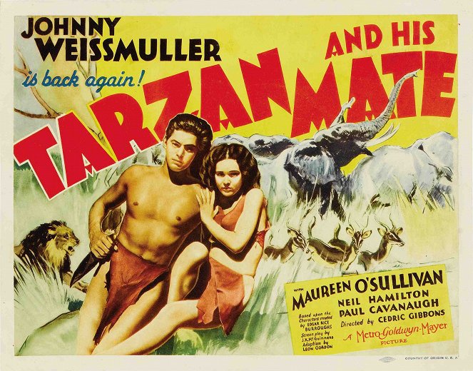 Tarzan et sa compagne - Affiches