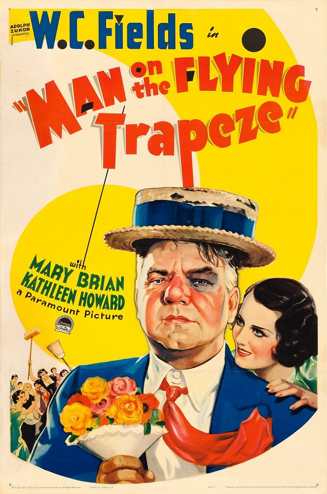 Man on the Flying Trapeze - Plagáty