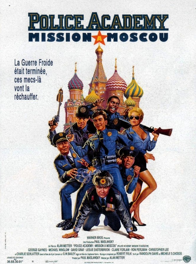 Police Academy 7 - Mission à Moscou - Affiches