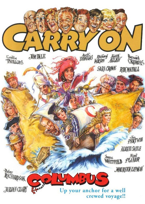 Carry On Columbus - Posters