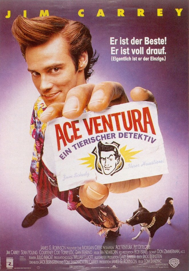 Ace Ventura - Ein Tierischer Detektiv - Plakate