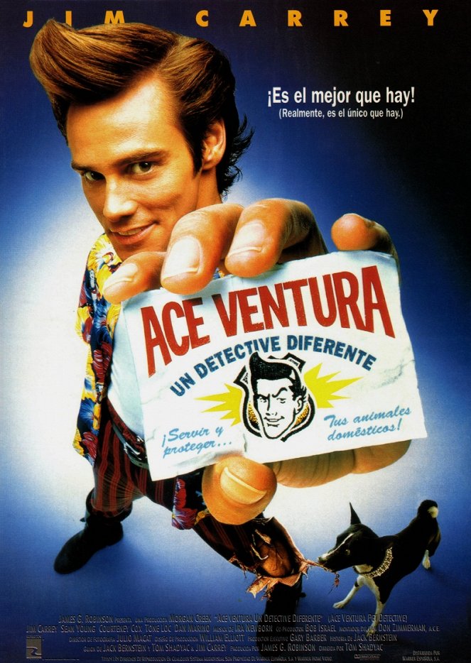 Ace Ventura, un detective diferente - Carteles