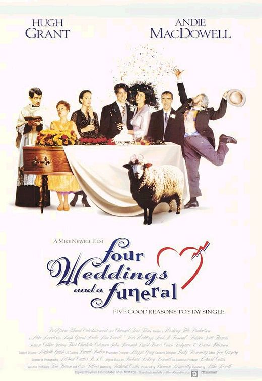 Cuatro bodas y un funeral - Carteles