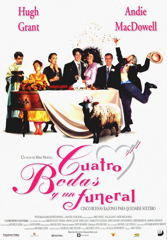 Cuatro bodas y un funeral - Carteles