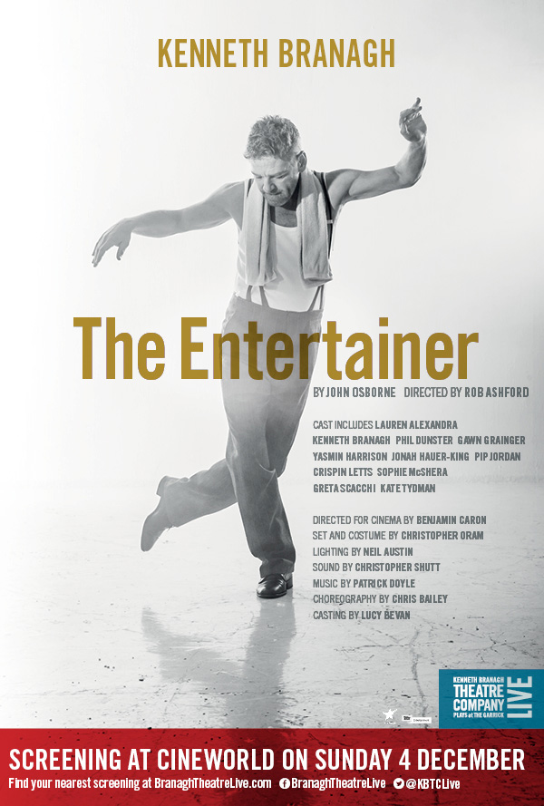 Branagh Theatre Live: The Entertainer - Carteles