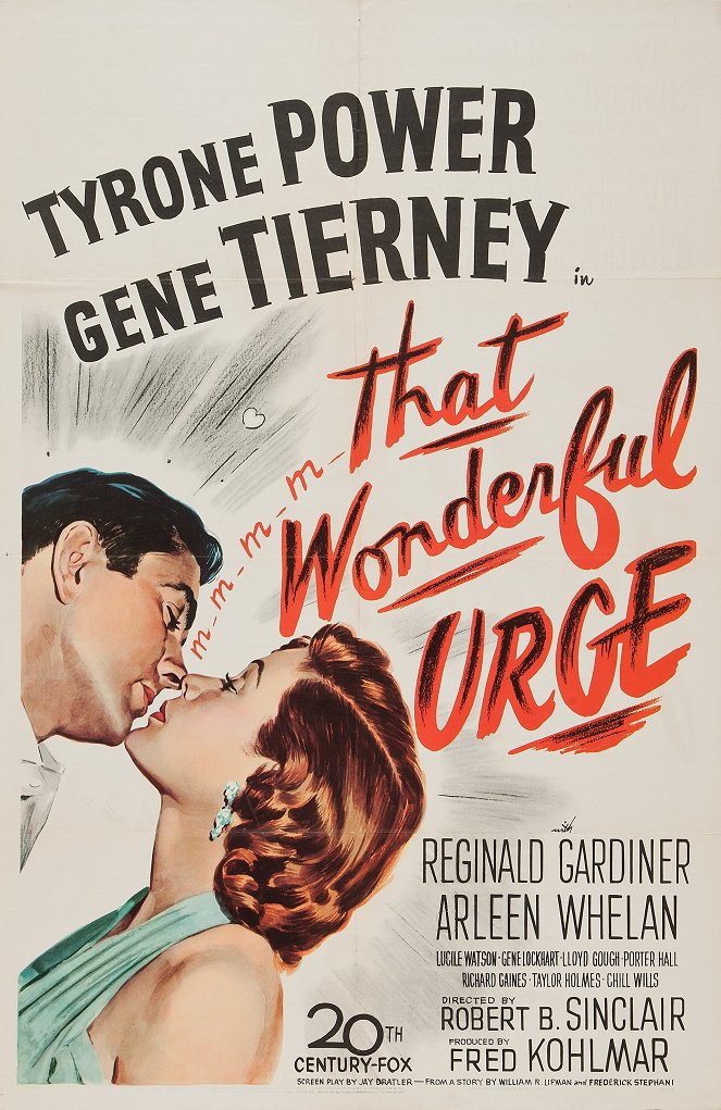 That Wonderful Urge - Posters