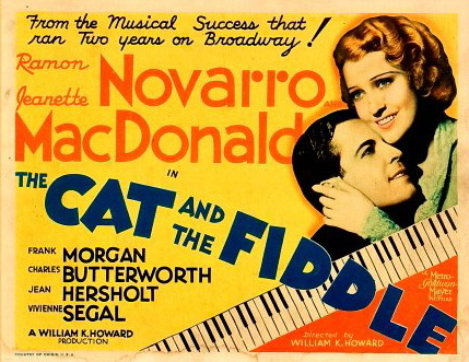 The Cat and the Fiddle - Affiches