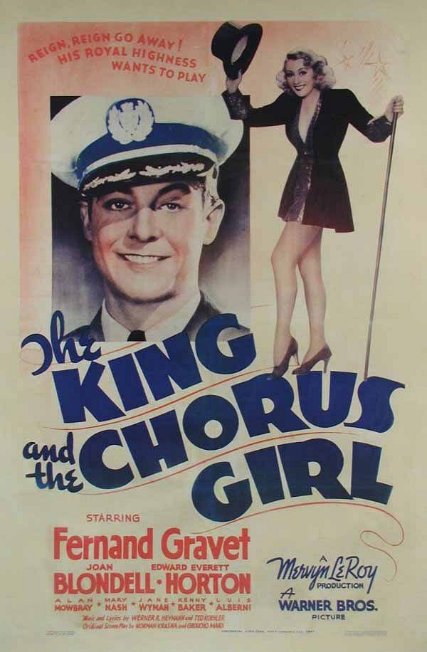 The King and the Chorus Girl - Carteles