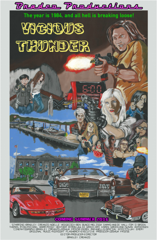 Vicious Thunder - Affiches