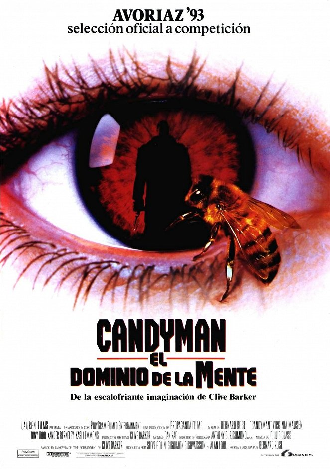Candyman, el dominio de la mente - Carteles