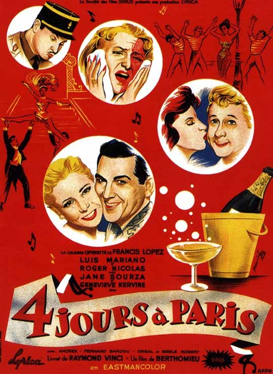 Four Days in Paris - Posters