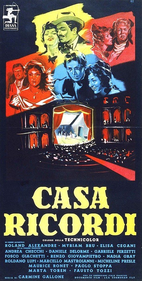 Casa Ricordi - Plakátok