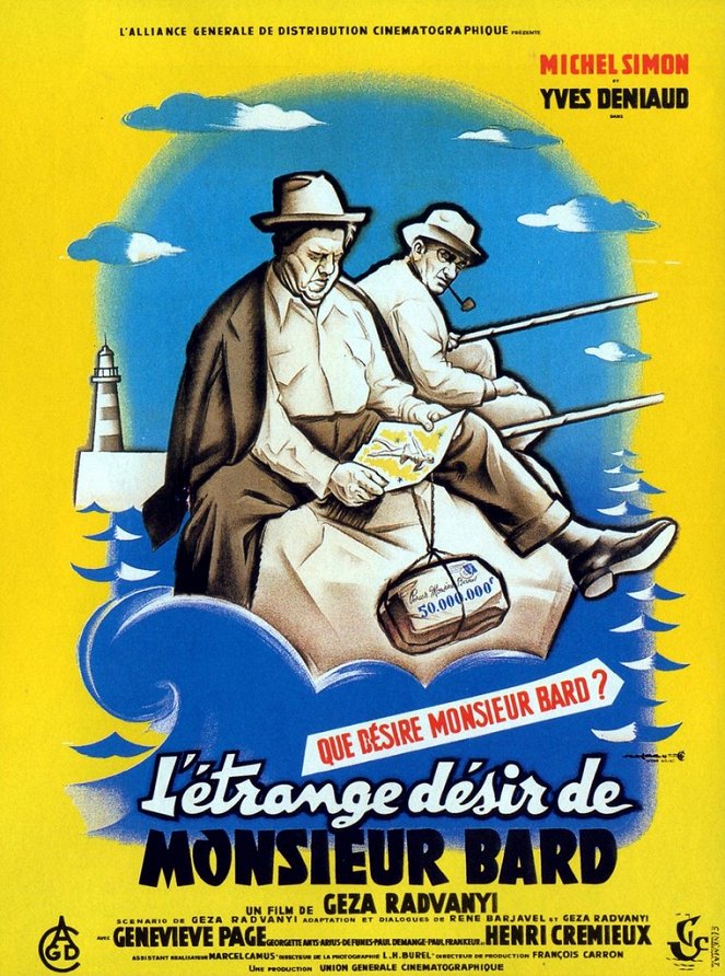 Monsieur Bard különös óhaja - Plakátok