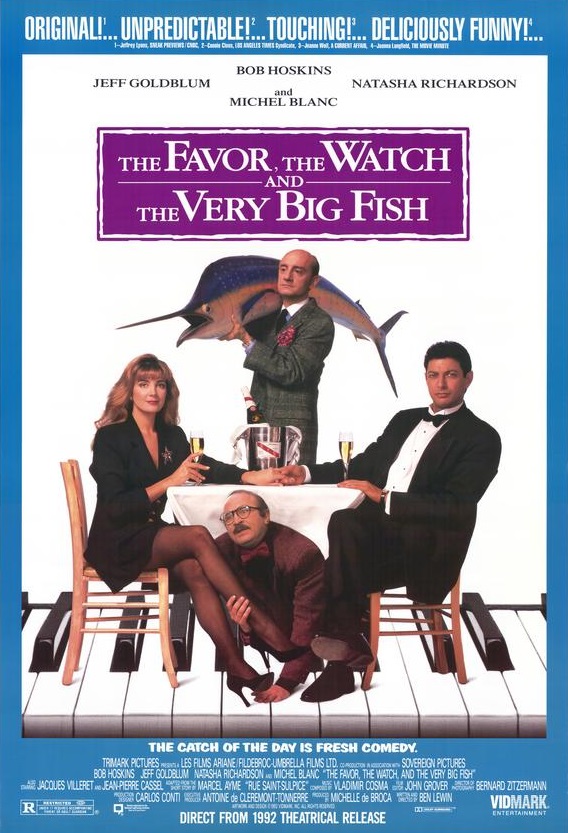 The Favour, the Watch and the Very Big Fish - Posters