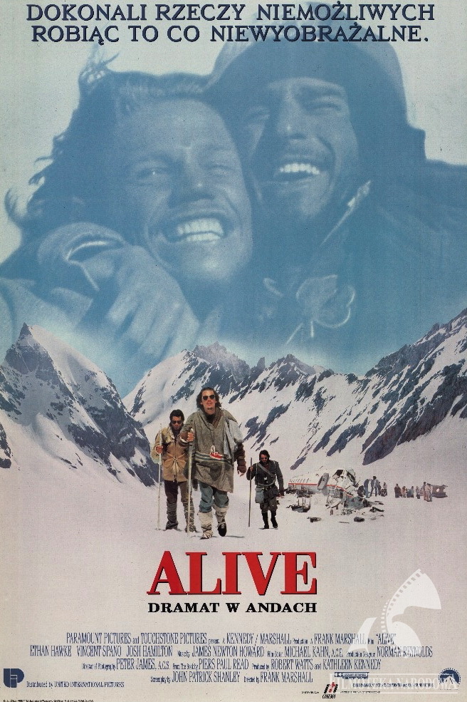 Alive, dramat w Andach - Plakaty
