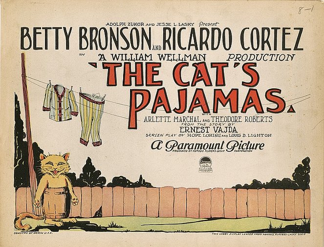 The Cat's Pajamas - Posters