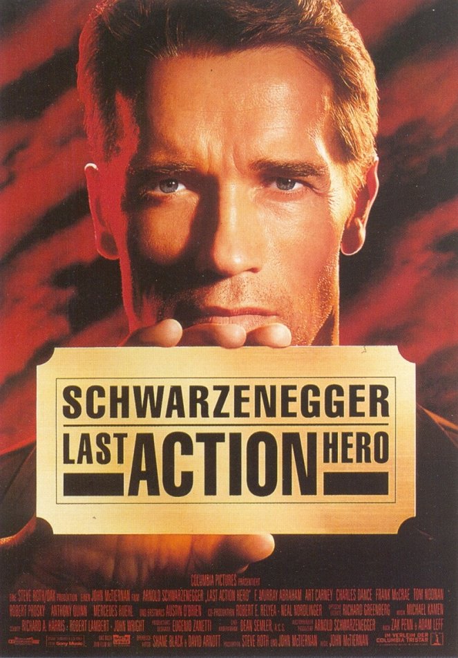 Poslední akční hrdina - Plakáty