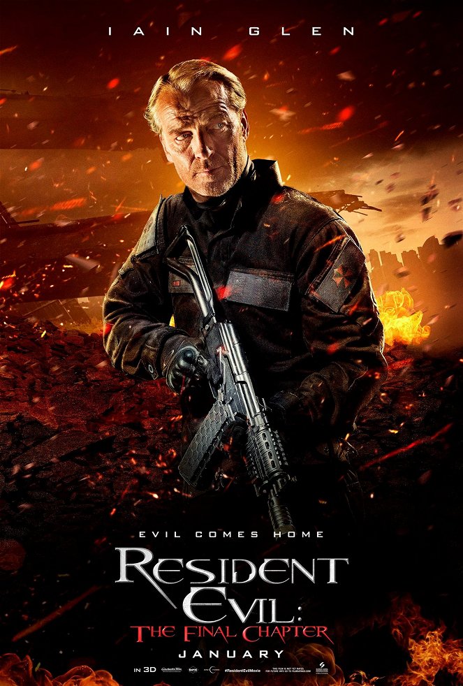 Resident Evil: The Final Chapter - Plakate