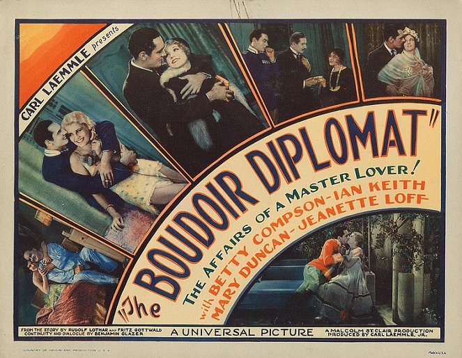 The Boudoir Diplomat - Plakate