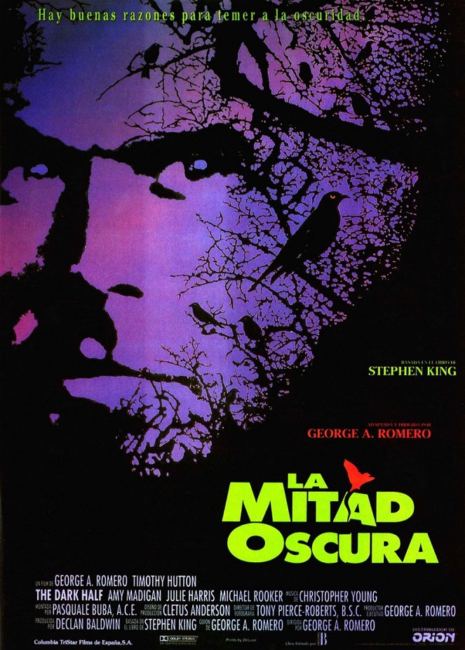 La mitad oscura - Carteles