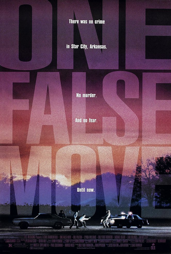 One False Move - Cartazes