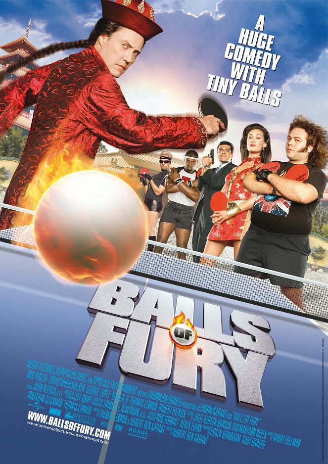 Balls of Fury: Große Krieger - Kleine Bälle - Plakate