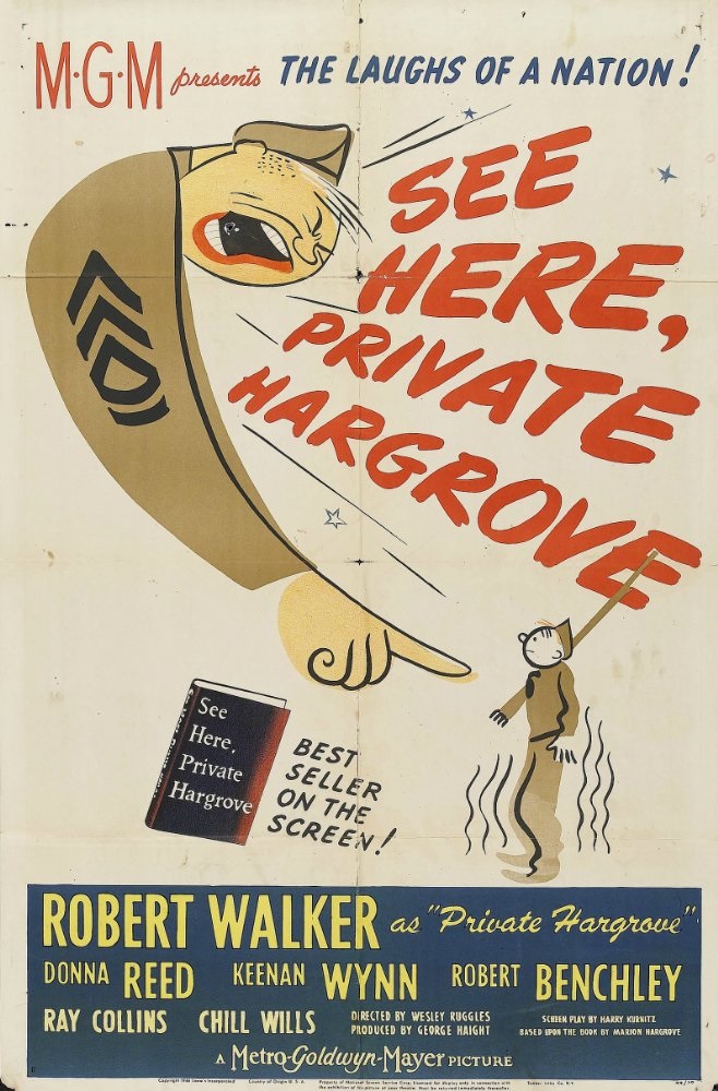 See Here, Private Hargrove - Plakate