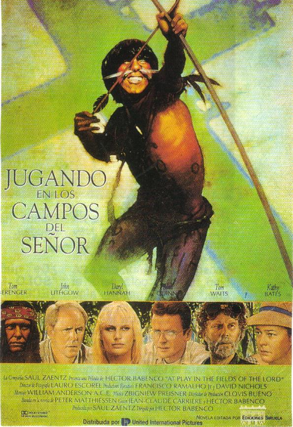 Jugando en los campos del señor - Carteles