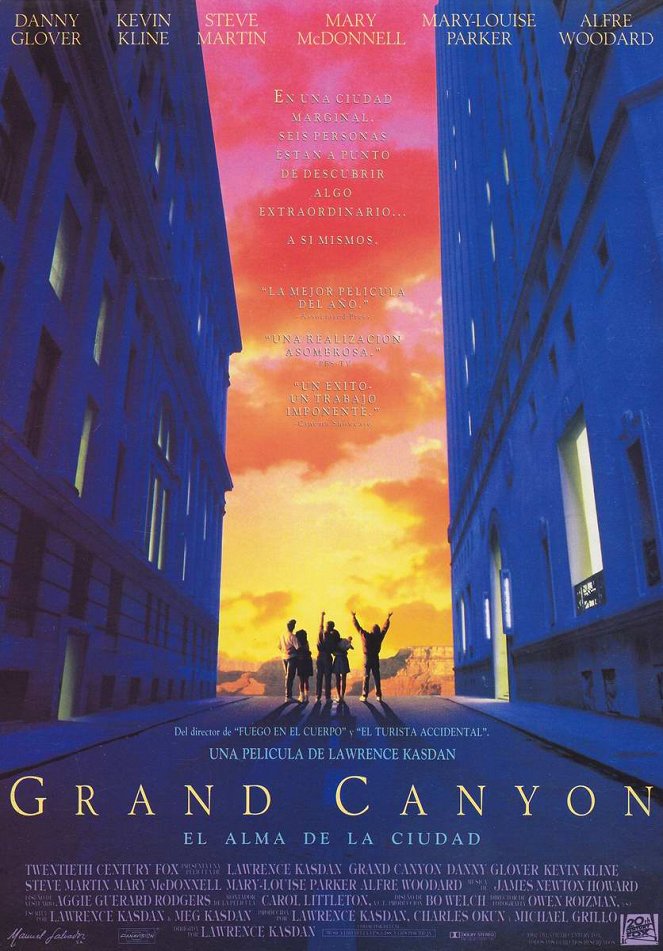 Grand Canyon (El alma de la ciudad) - Carteles