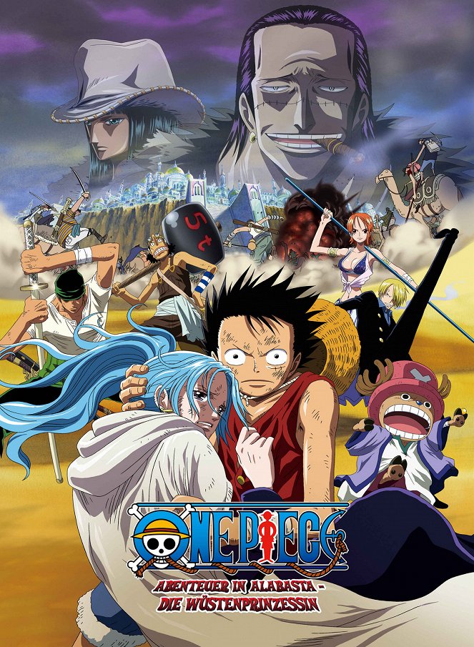 One Piece: Episode of Alabaster – Sabaku no ódžo to kaizokutači - Plakaty