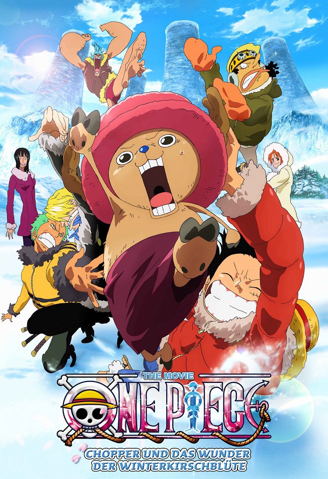 One Piece: Episode of Chopper + Fuyu ni Saku, Kiseki no Sakura - Cartazes
