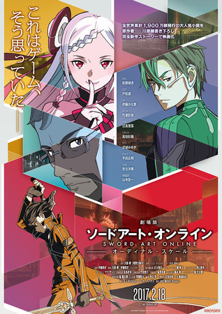 Gekidžóban Sword Art Online: Ordinal Scale - Posters