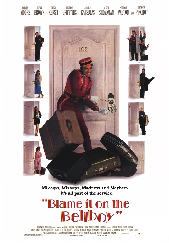 Blame It on the Bellboy - Posters
