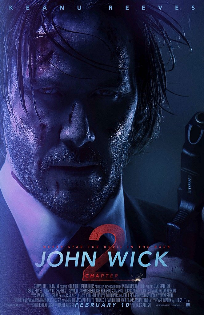 John Wick: 2. felvonás - Plakátok