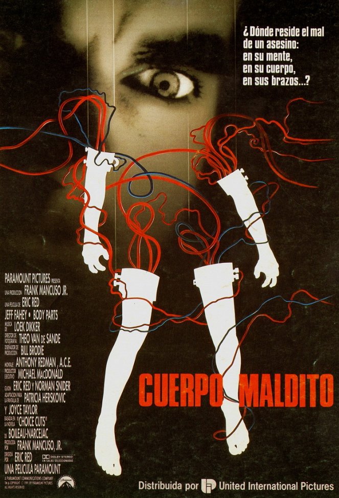 Cuerpo maldito - Carteles