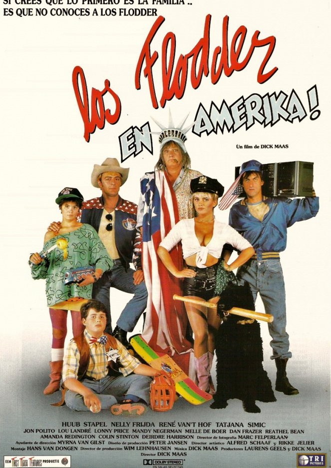 Los flodder en Amerika! - Carteles