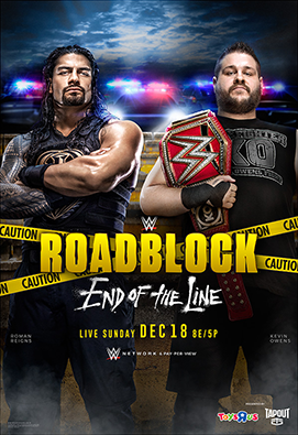 WWE Roadblock: End of the Line - Carteles
