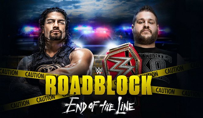 WWE Roadblock: End of the Line - Plakate
