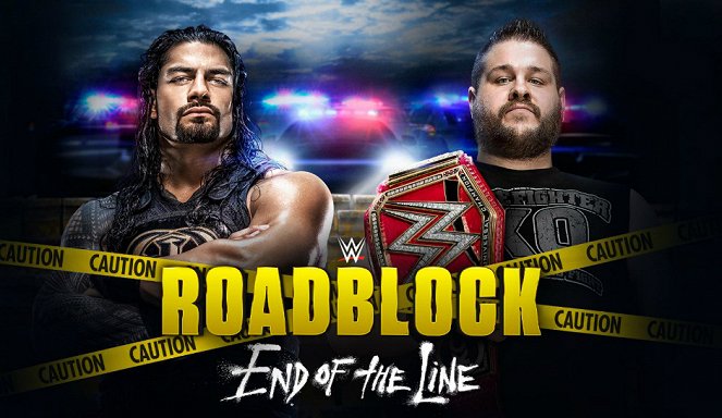 WWE Roadblock: End of the Line - Affiches